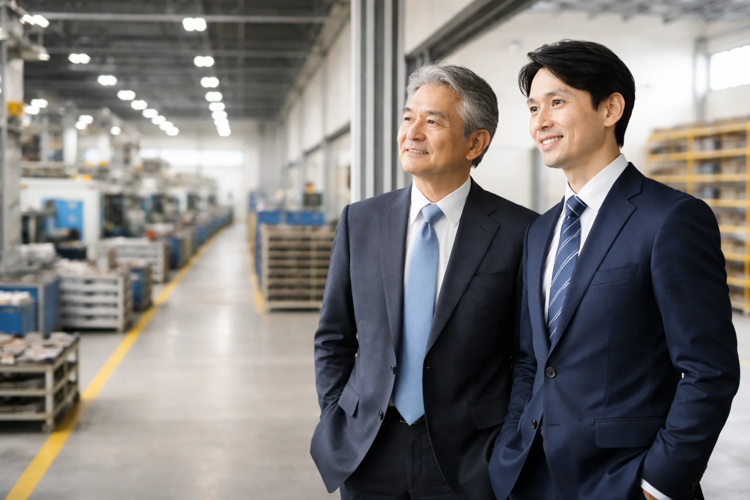 事業承継で引き継ぐ経営権・資産・知的資産のイメージ