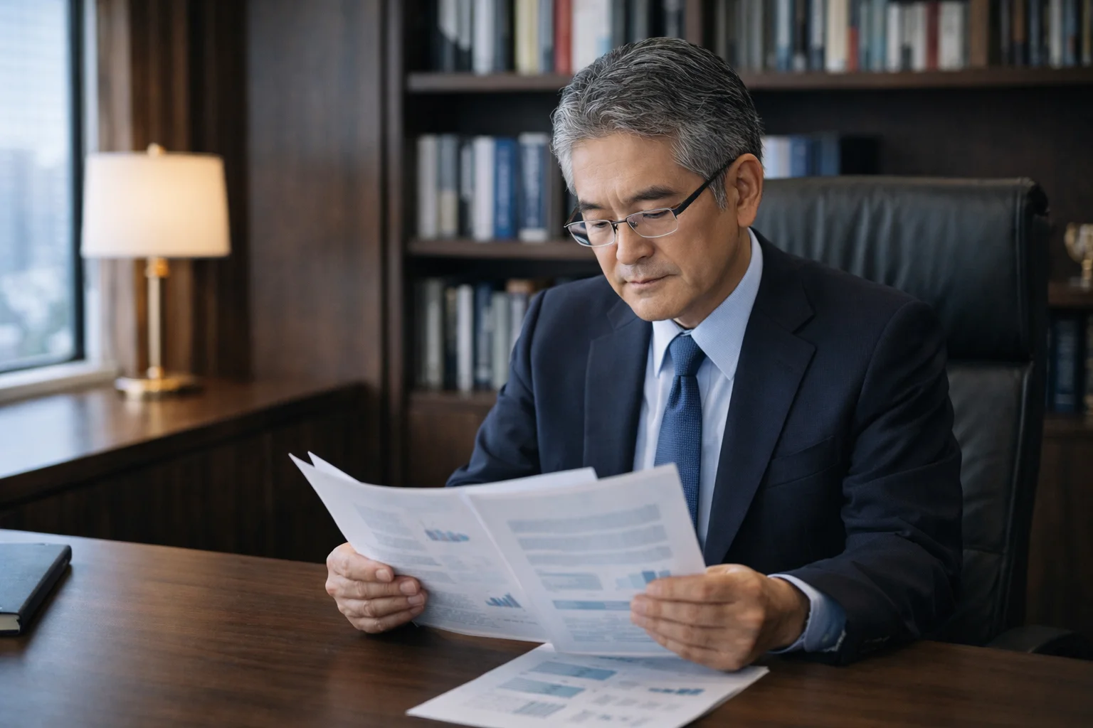 M&A仲介の費用・手数料を書類で確認する経営者