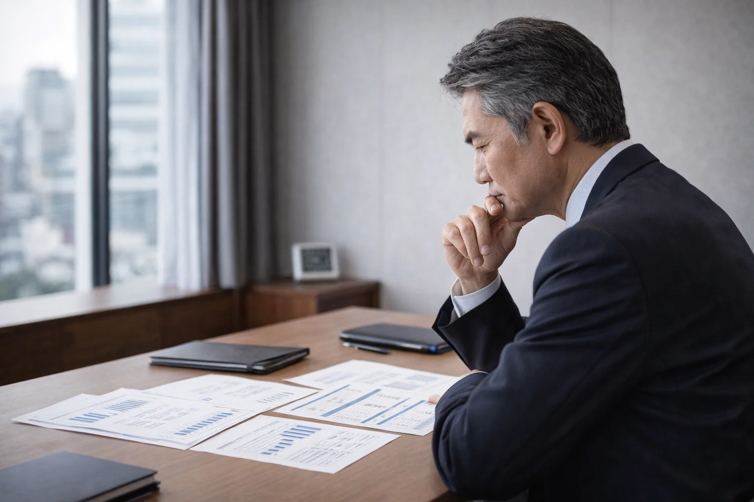 会社売却で成功する経営者と失敗する経営者の違いを考える場面