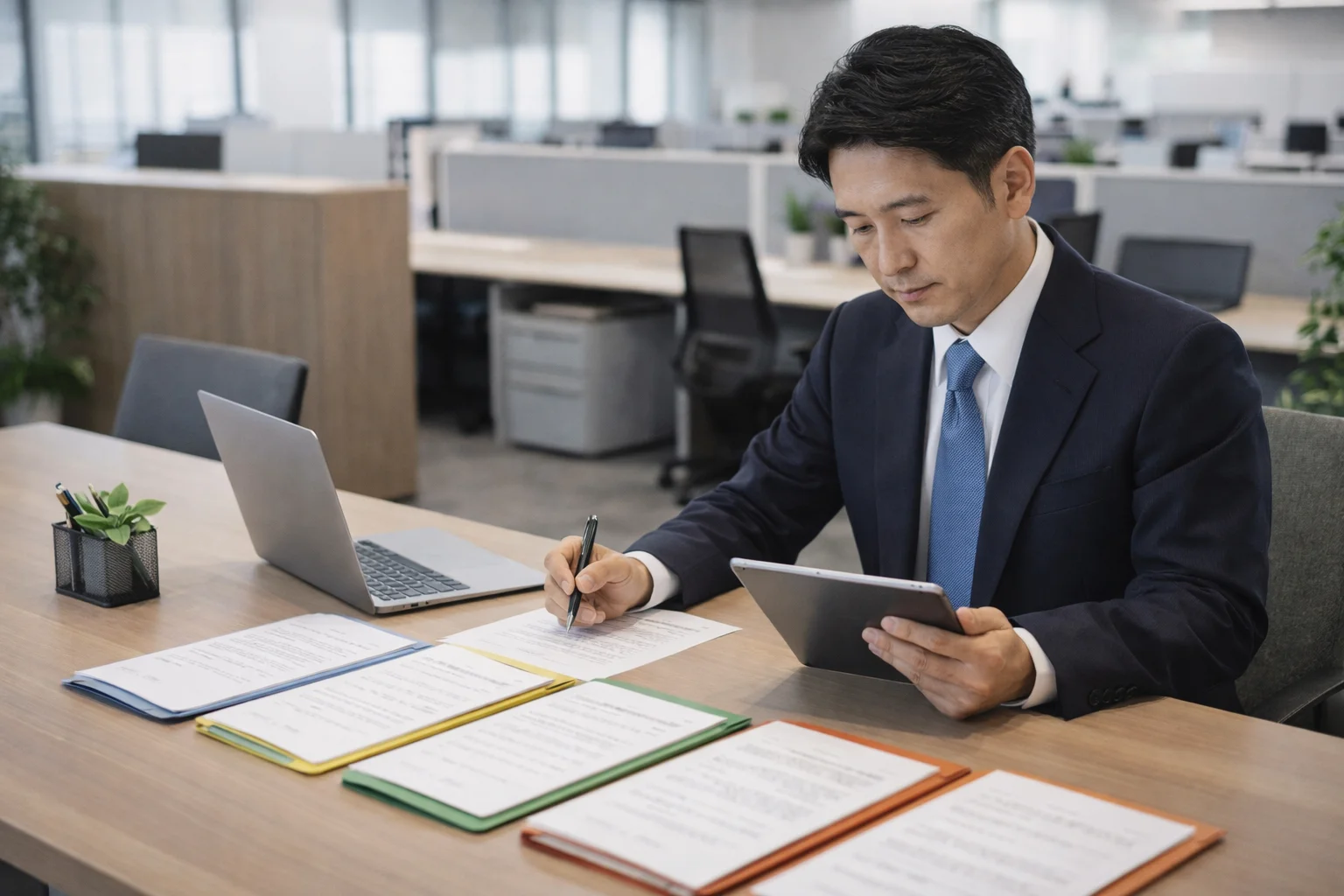 事業譲渡の手続きと流れを整理するビジネスシーン