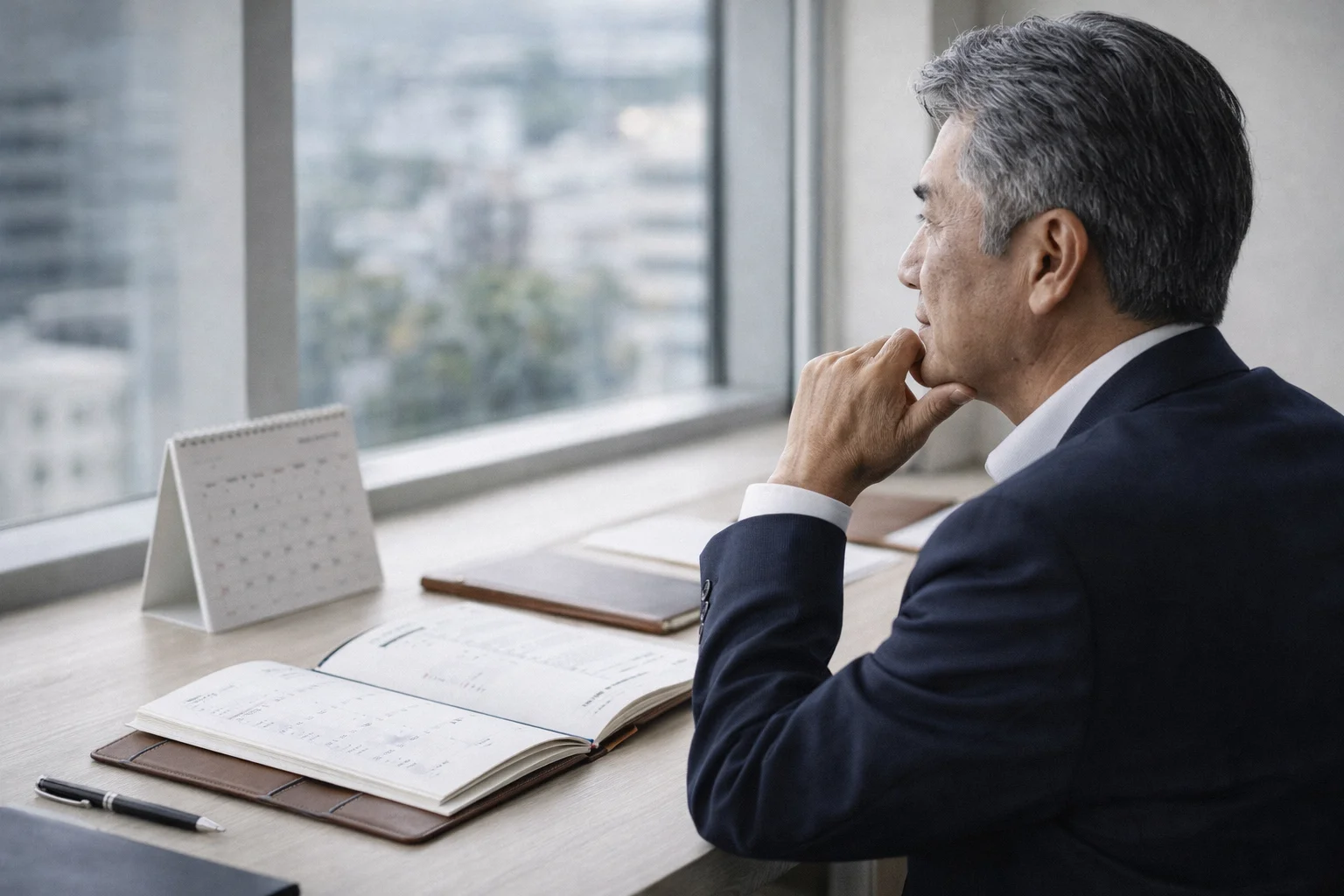 会社売却のタイミングを検討している日本人経営者