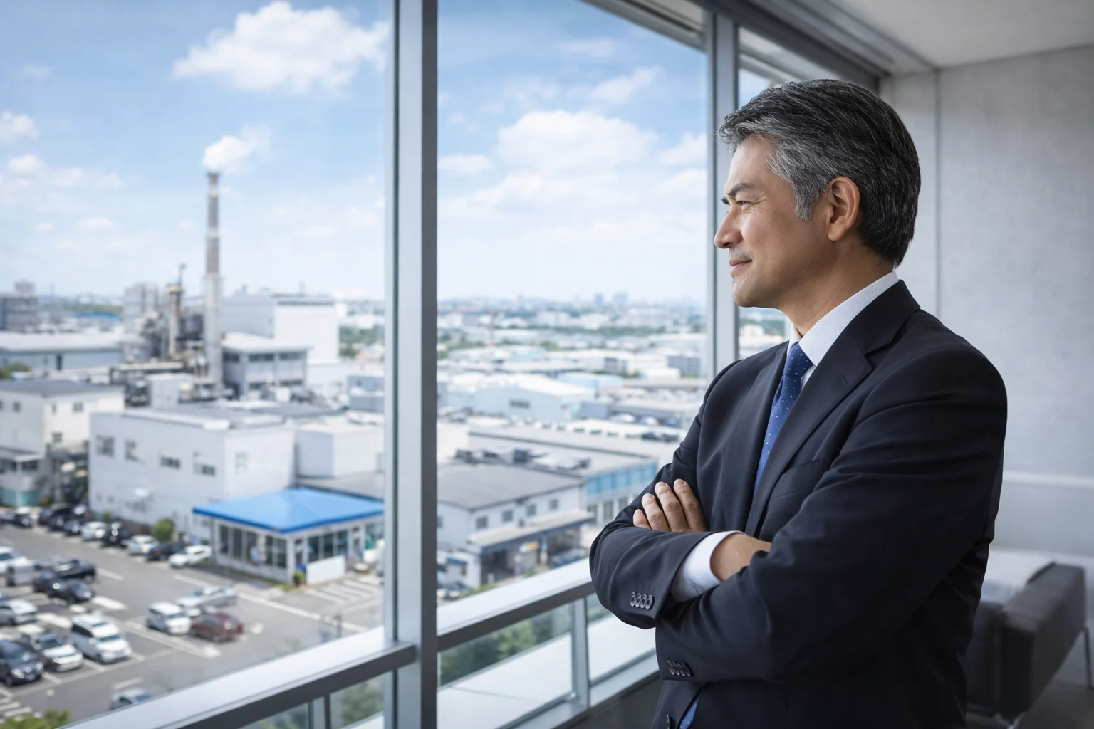 会社売却の成功に向けて企業価値を高める準備をしている経営者
