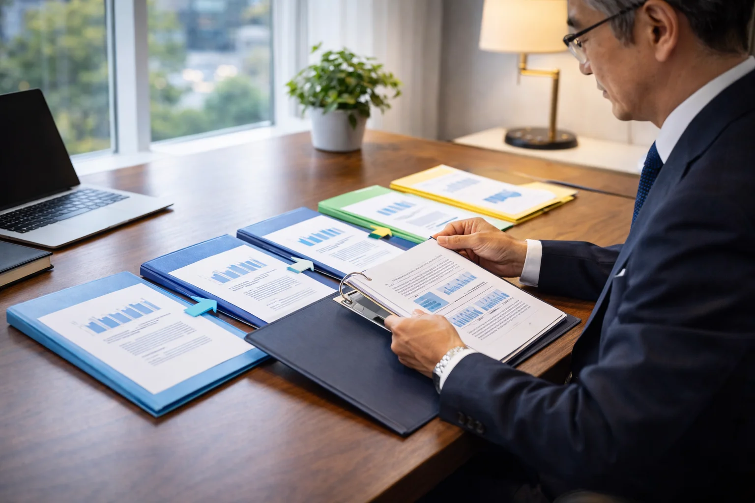 M&Aの全体プロセスと流れのステップを表すビジネスイメージ