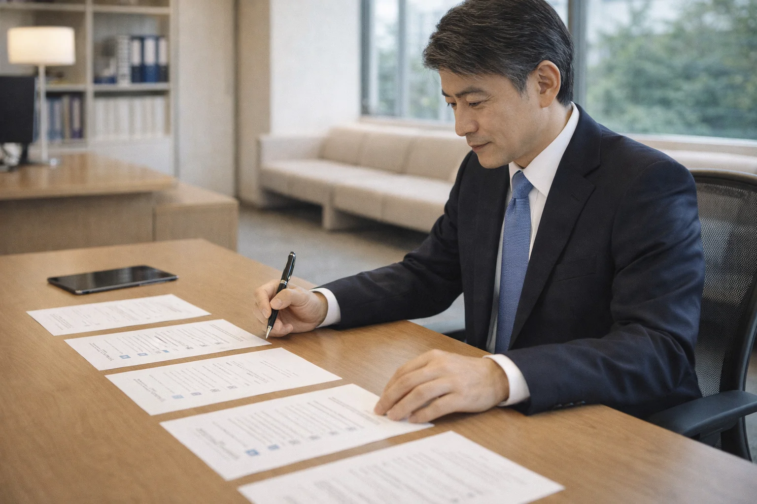 医療法人M&Aの手続きの流れを確認する経営者