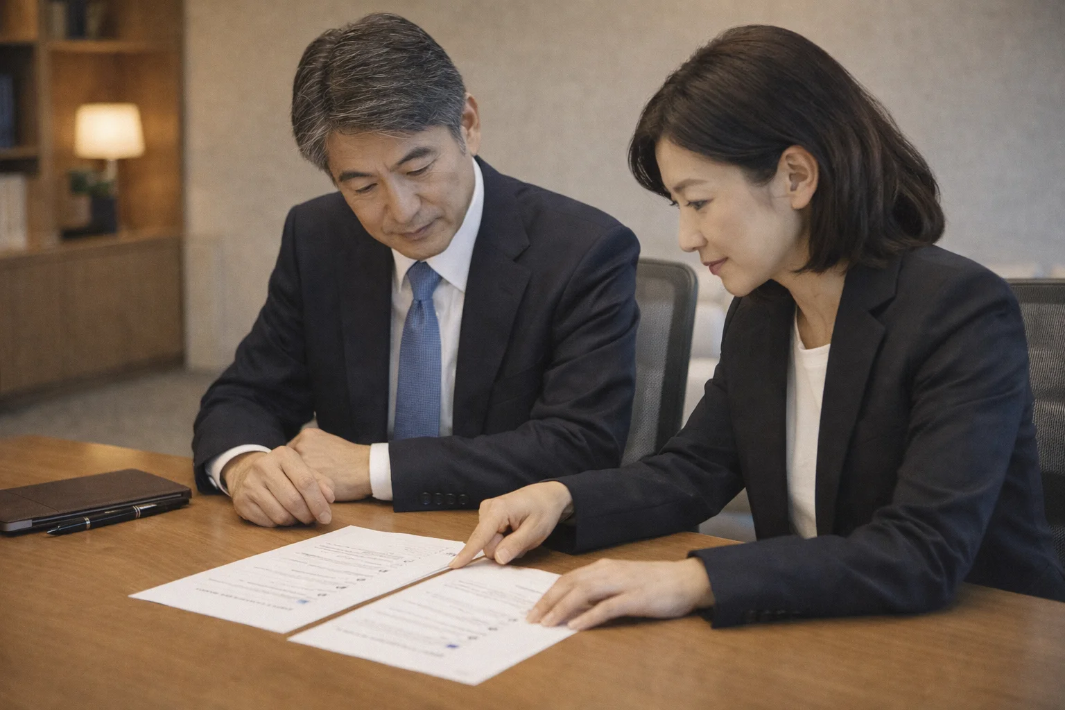 医療法人M&Aの重要ポイントを専門家に確認するイメージ