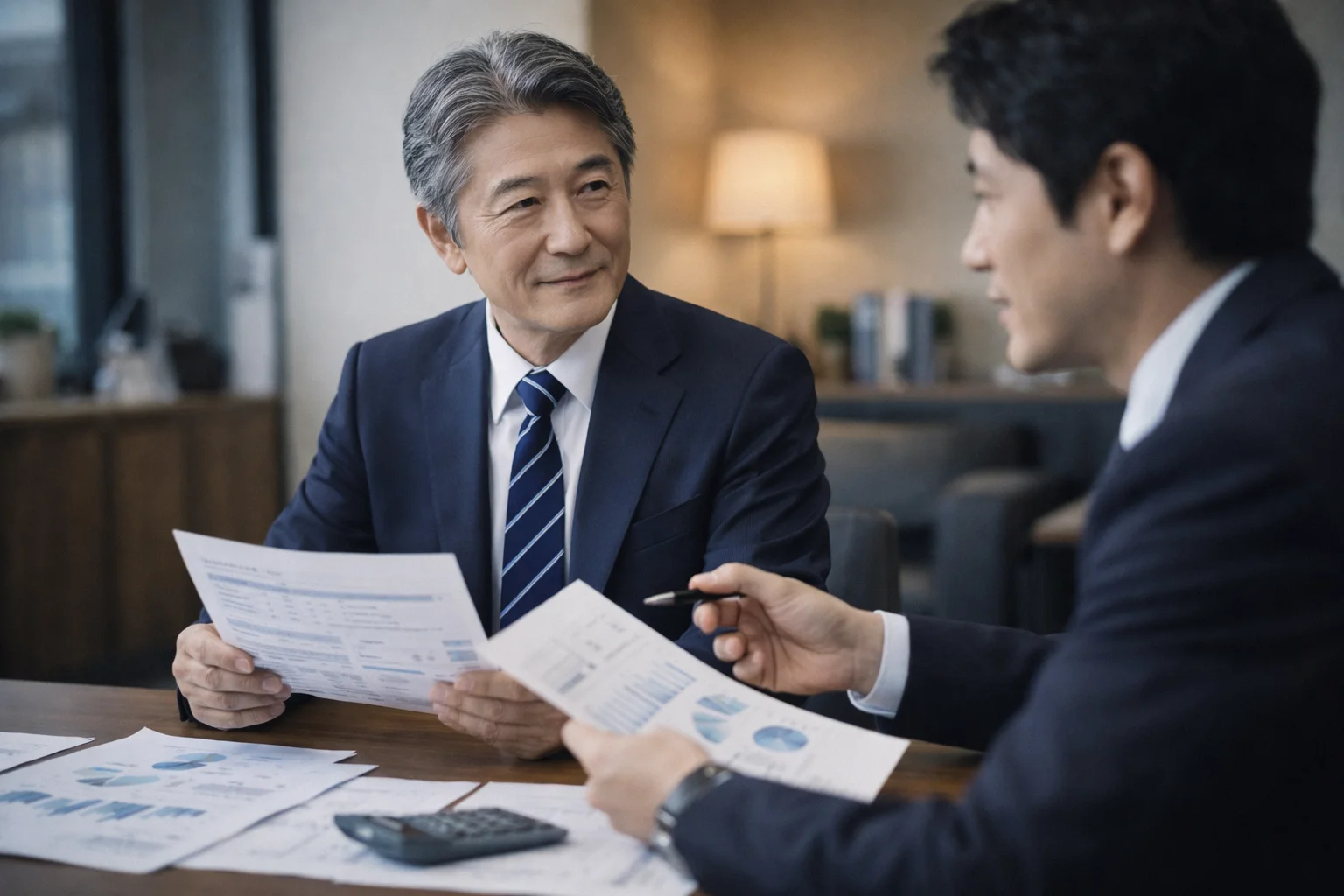 買収にかかる費用と企業価値評価——バリュエーションを検討する経営者のイメージ