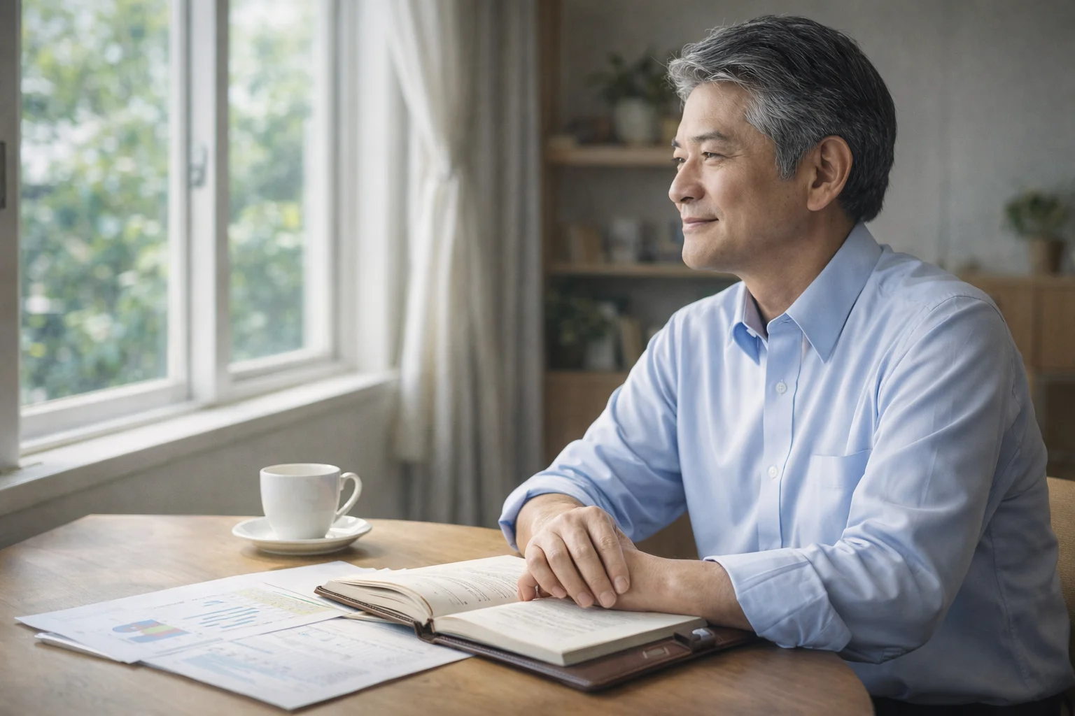 会社売却後の資産管理と人生設計を考えている経営者
