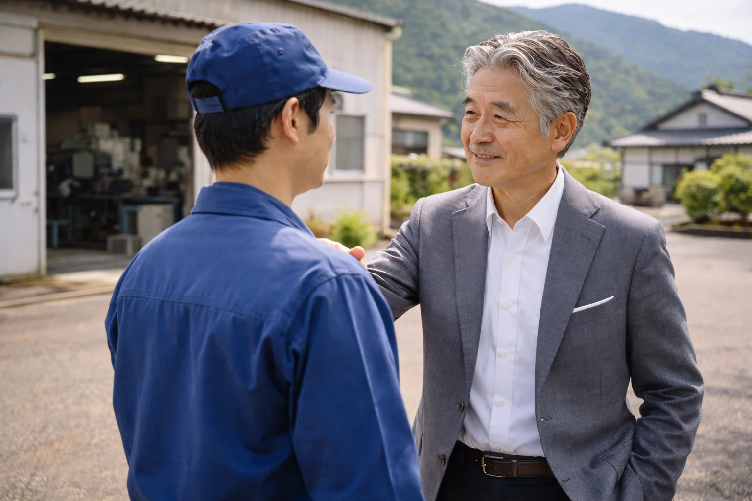 中小企業のM&Aと後継者問題・事業承継を表すビジネスイメージ