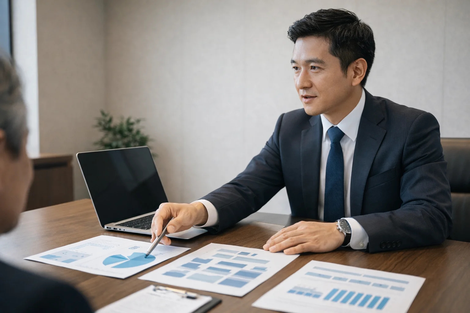 事業承継における税理士の役割を説明するイメージ