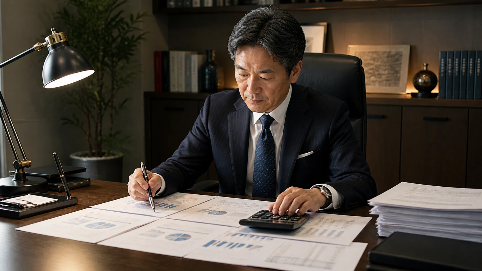 会社売却にかかる手数料・費用を検討する経営者