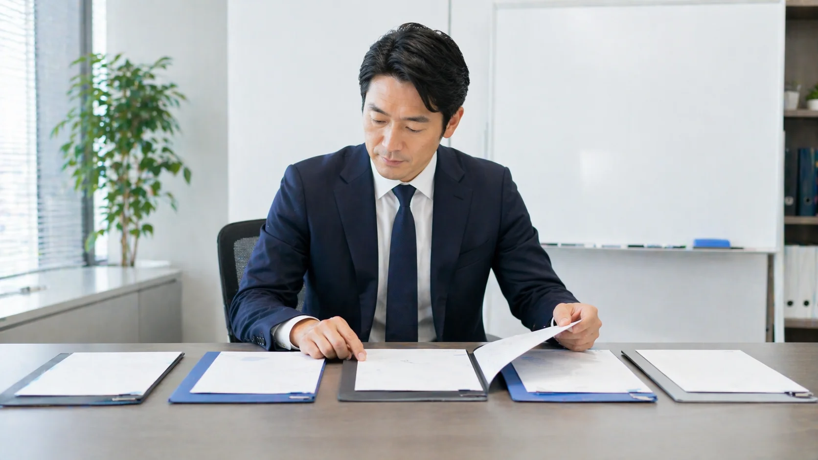 事業承継コンサルティングの流れを段階的に進める様子のイメージ