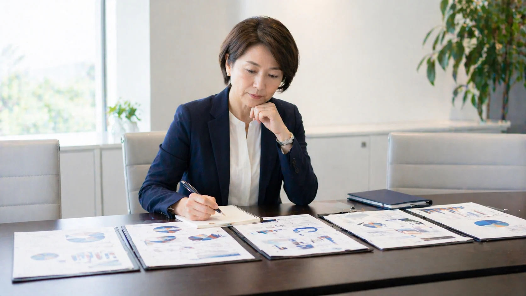 事業承継コンサルティング会社の選び方を検討する経営者のイメージ