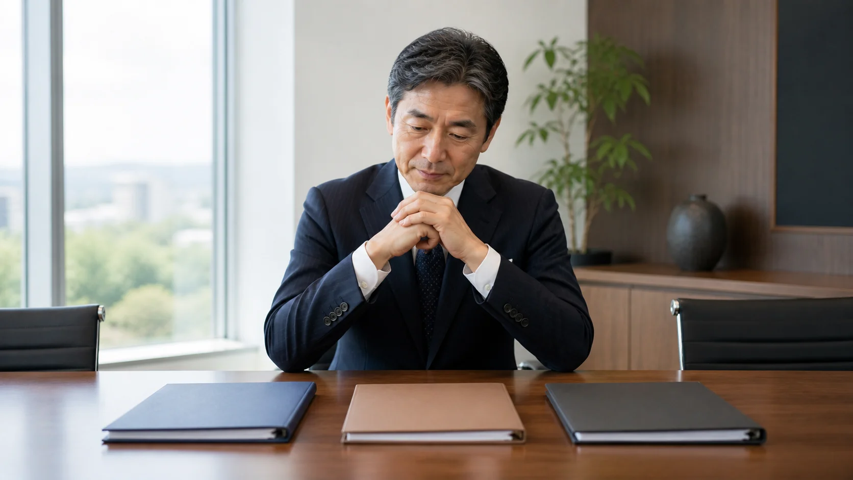 親族内承継・社内承継・M&Aの3種類を比較検討する経営者