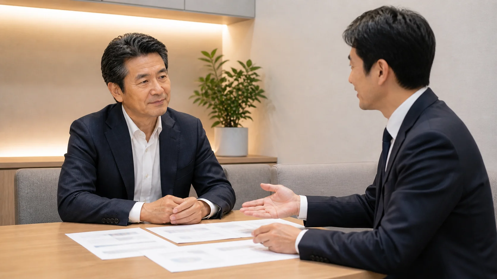 合同会社の売却可能性を専門家に相談する経営者