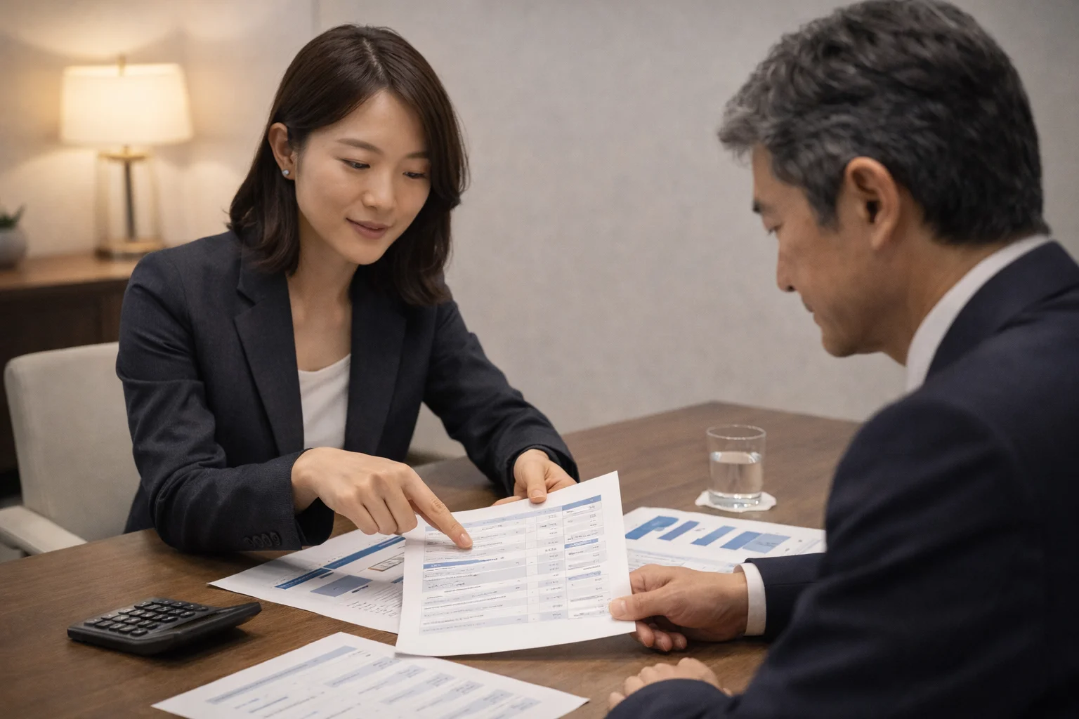 M&A仲介手数料の会計処理を税理士に確認する経営者