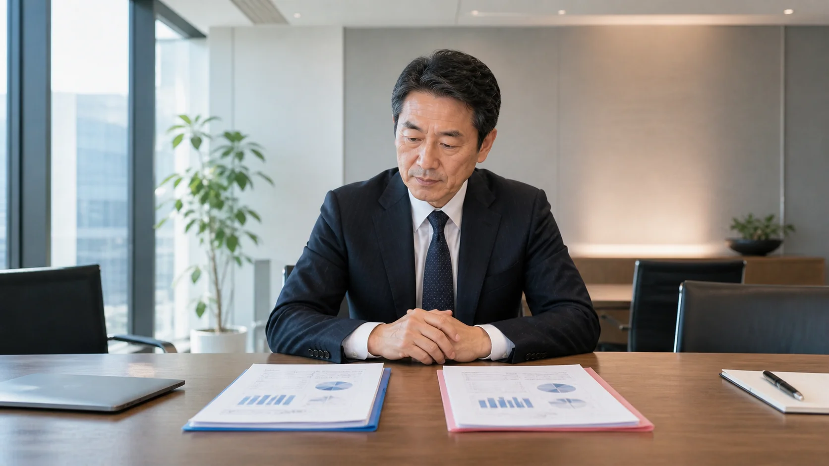 株式譲渡と事業譲渡の違いを比較検討するM&A相談シーン