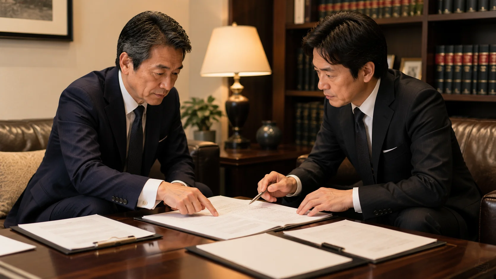 M&A表明保証違反が発生した際の対応を弁護士と確認する場面
