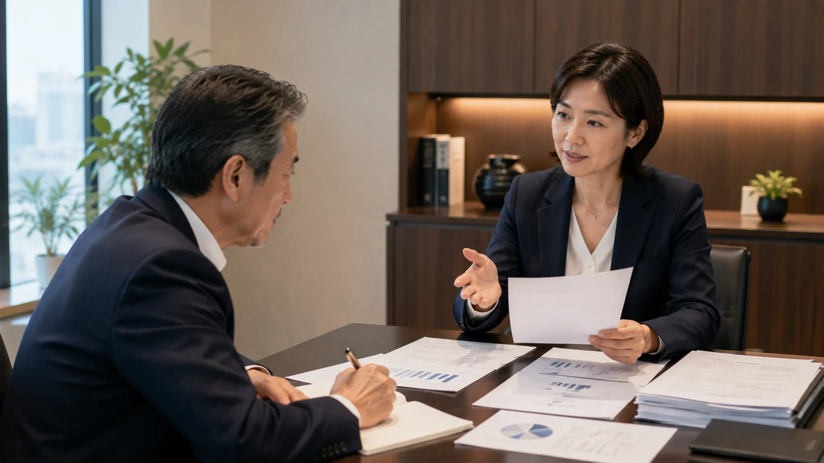 M&A仲介の利益相反についてよくある質問に専門家が答える相談シーン
