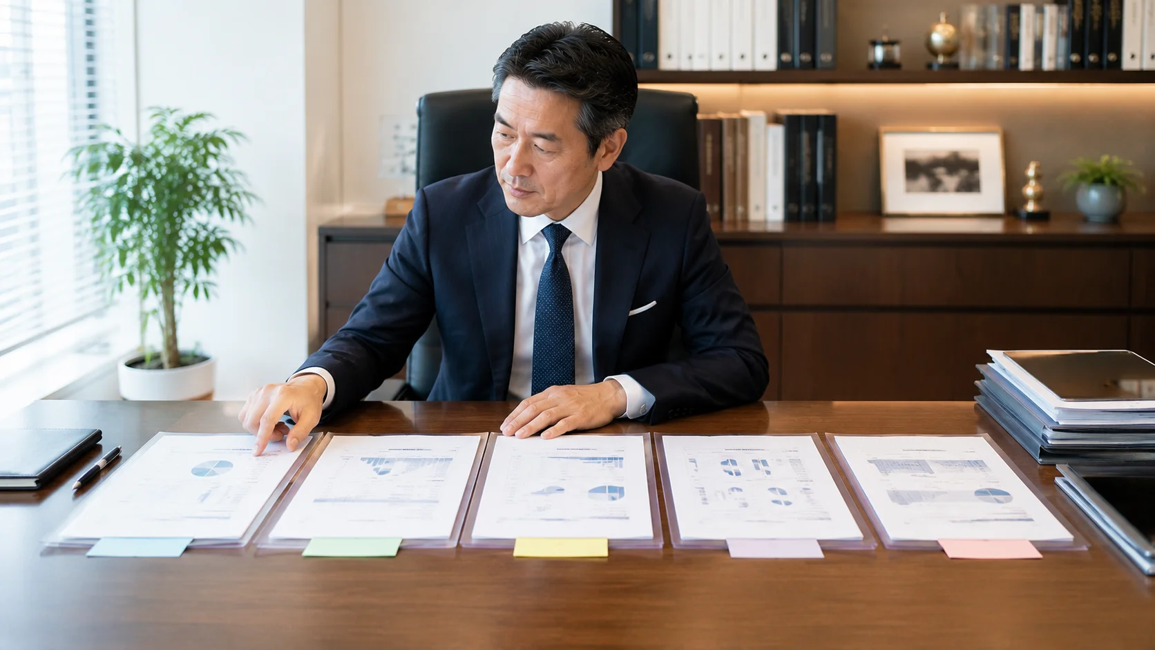 M&Aのプロセスと流れを確認するビジネスシーン