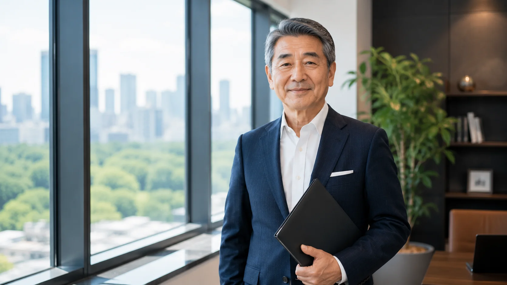 会社売却の準備を整えて前向きに次のステップへ進む経営者のイメージ