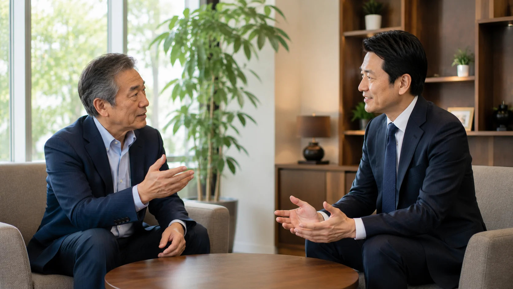 事業承継・後継者不在についてよくある疑問を専門家に相談しているイメージ