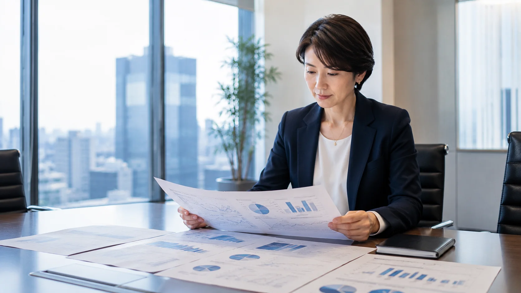 事業承継補助金の採択率データを確認する経営者
