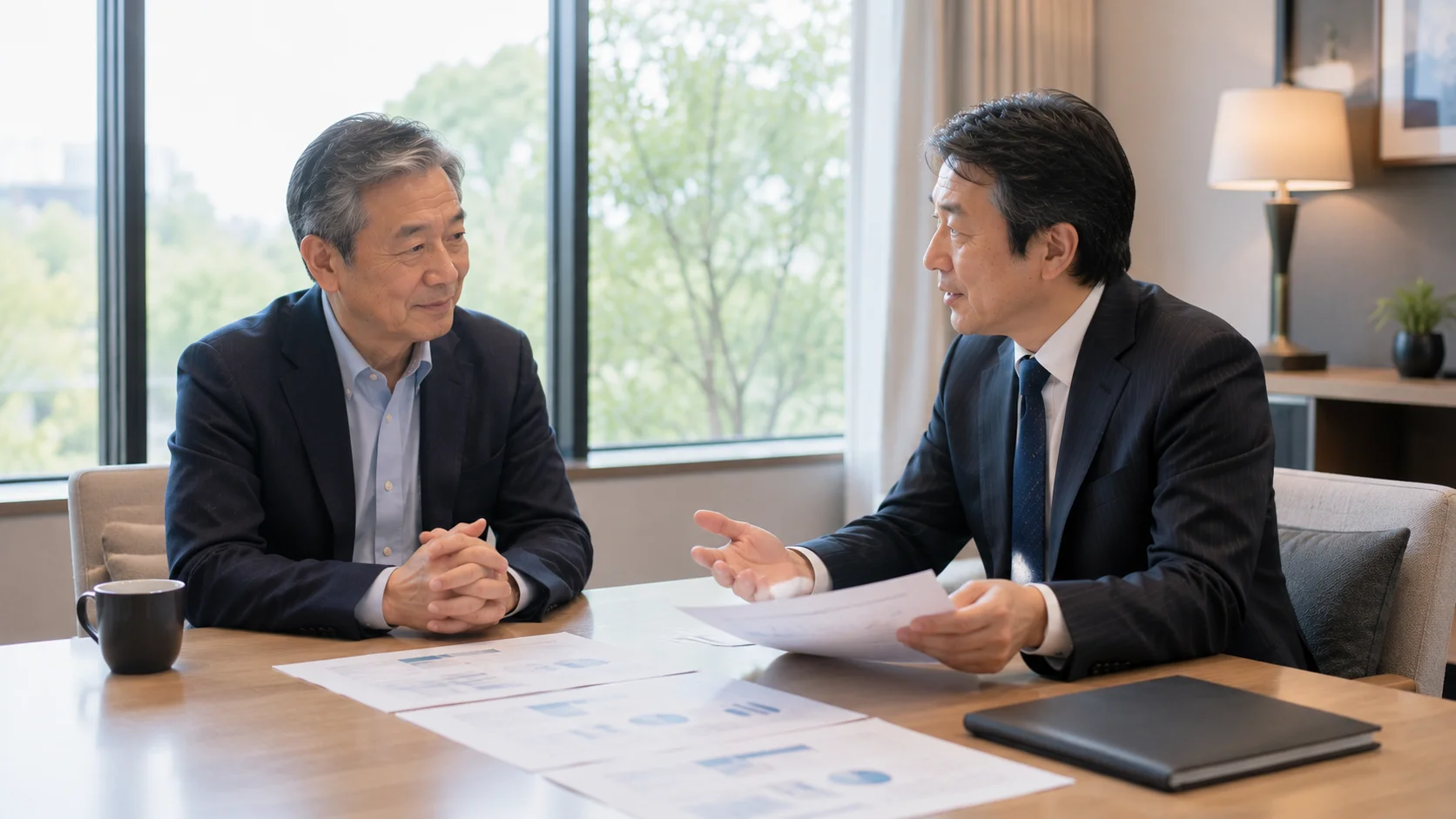 M&A条件の妥当性について中立的な専門家に相談する経営者