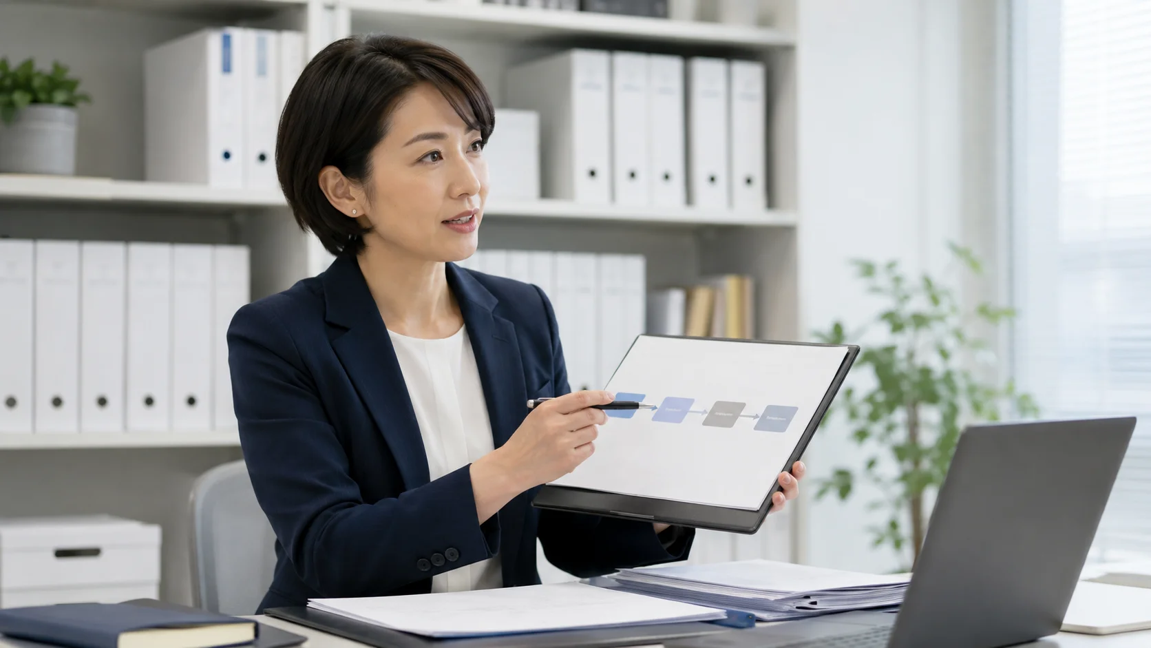 印刷会社のM&Aプロセスと流れを確認するビジネスシーン