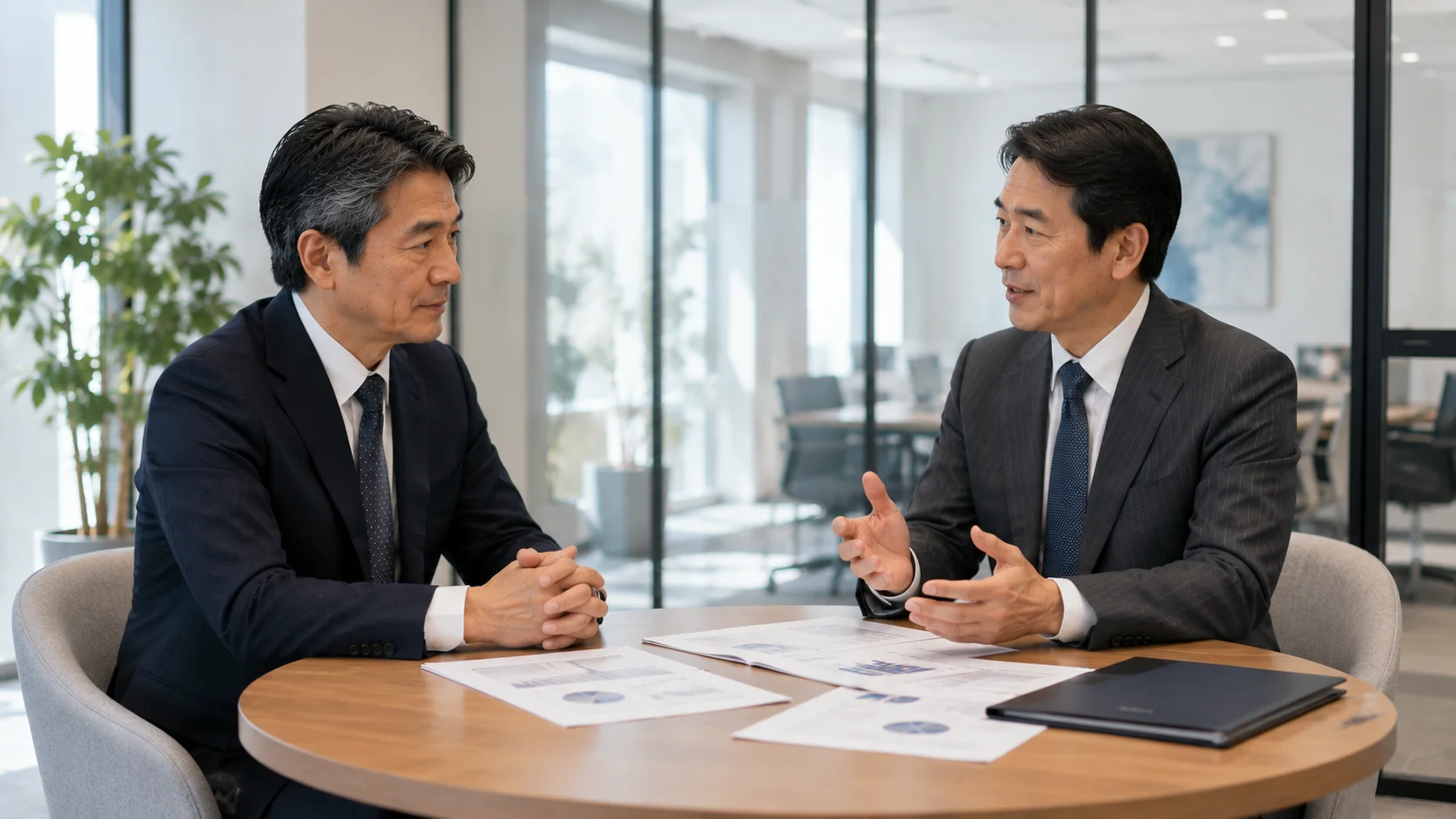 M&Aセカンドオピニオンの専門家から中立的なアドバイスを受けている経営者