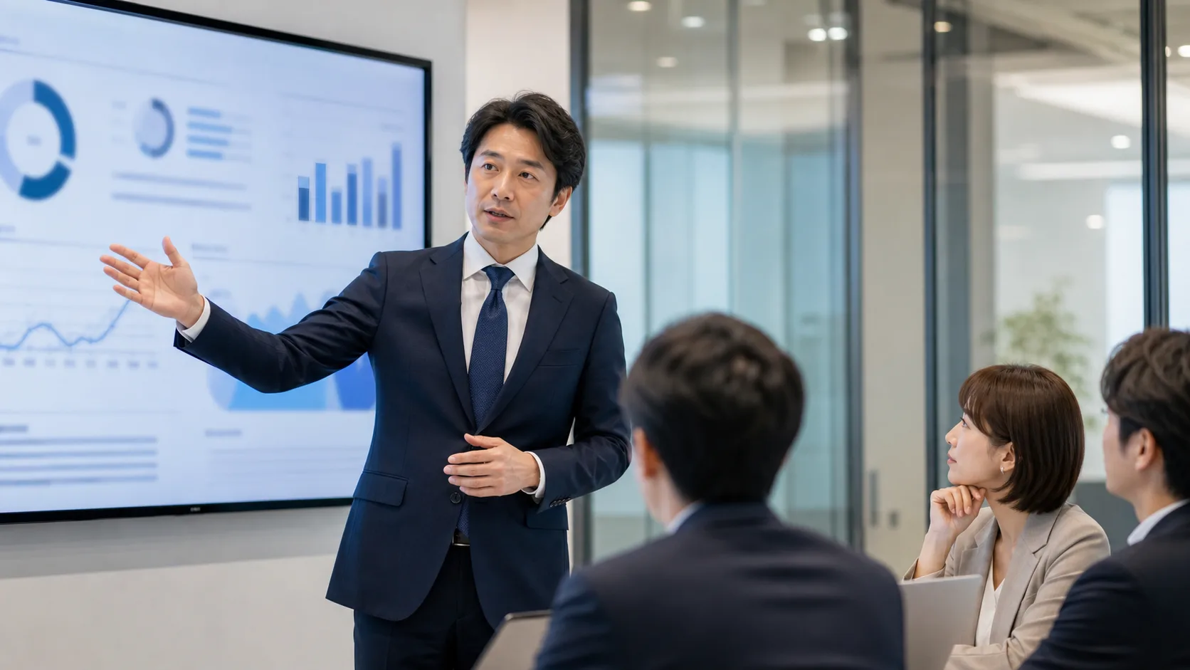 M&A市場の拡大と営業電話が増加している背景を示すビジネスシーン