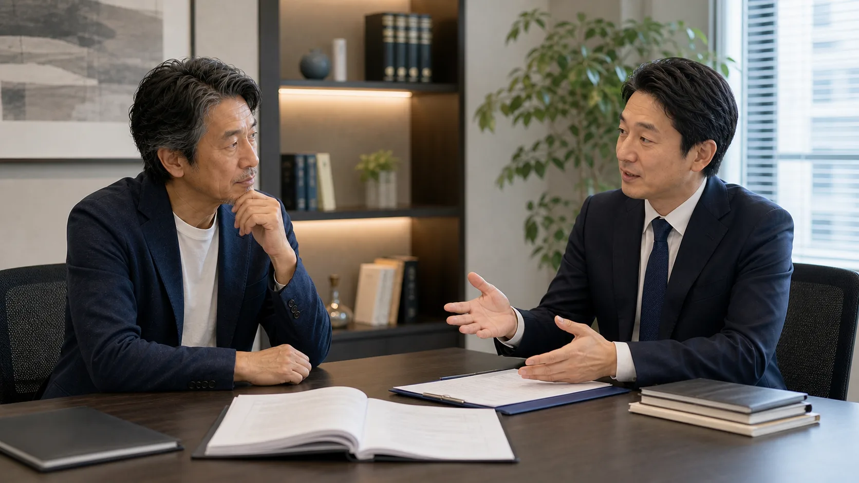 M&A仲介の専任契約が解除可能かどうかを弁護士に相談する経営者