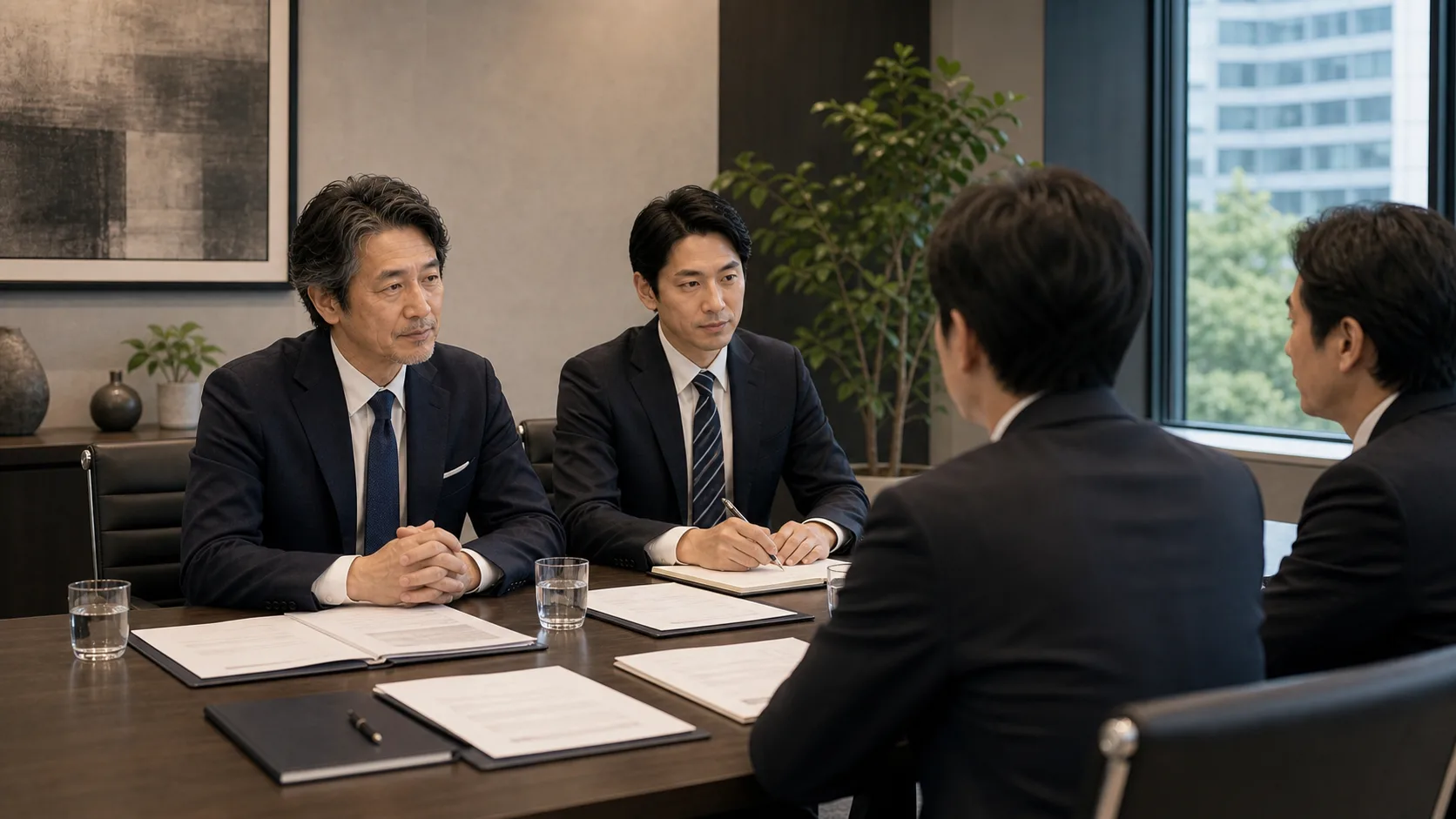 M&A売り手が実践すべき価格交渉術を示すビジネスイメージ