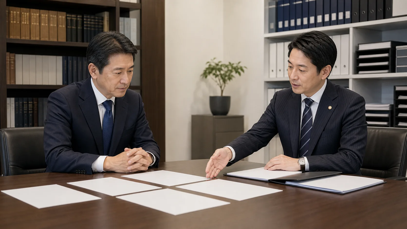廃業とM&A手続きの流れと期間を専門家と確認するイメージ