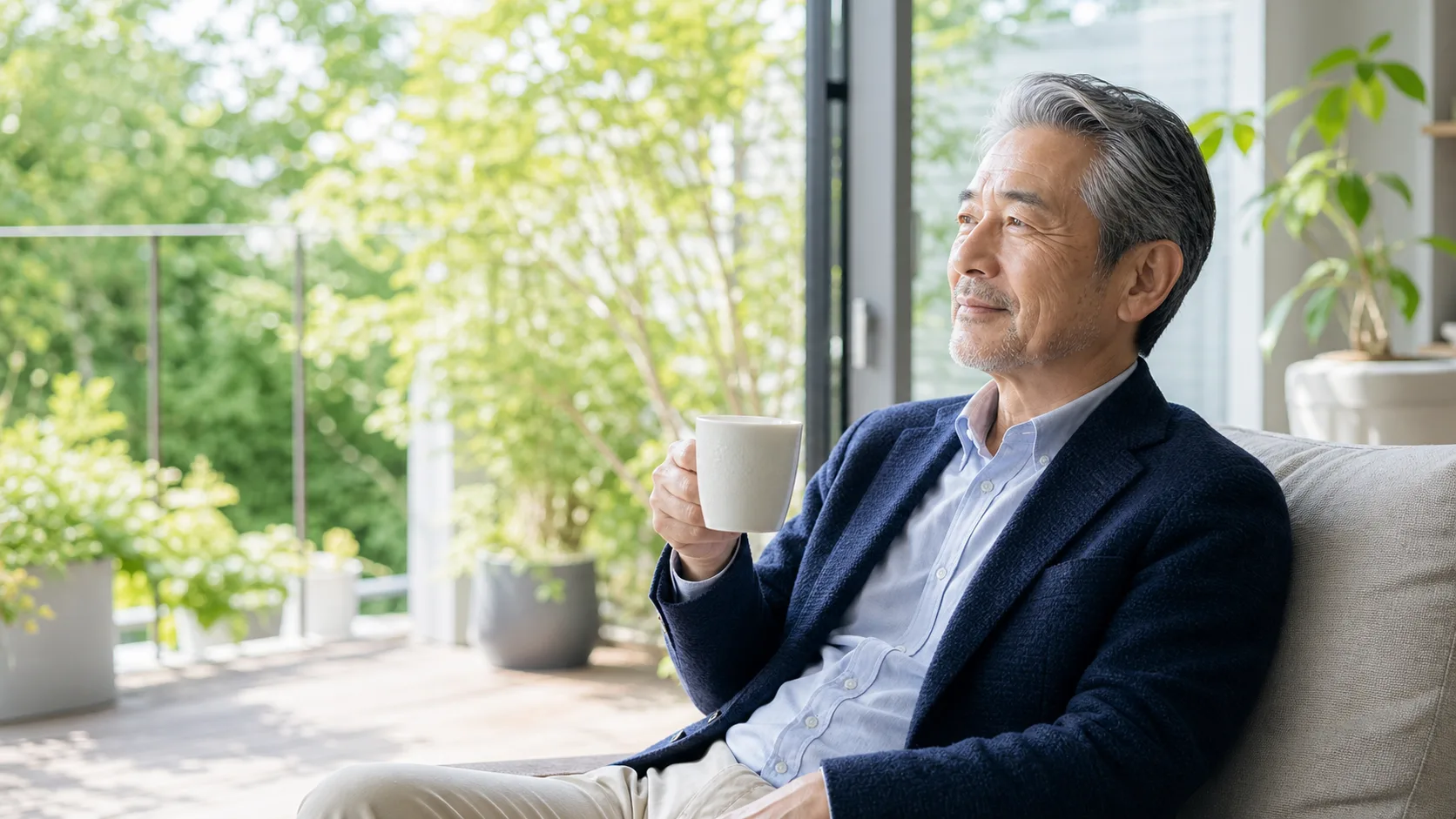 廃業後またはM&A後の経営者の新しいライフプランを描くイメージ