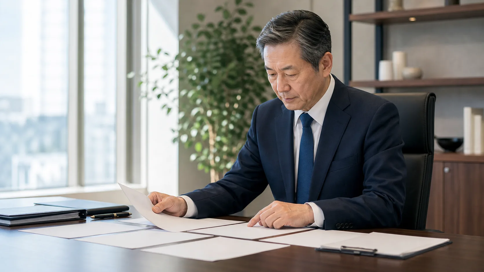 会社売却前に従業員保護の観点から準備チェックリストを確認する経営者