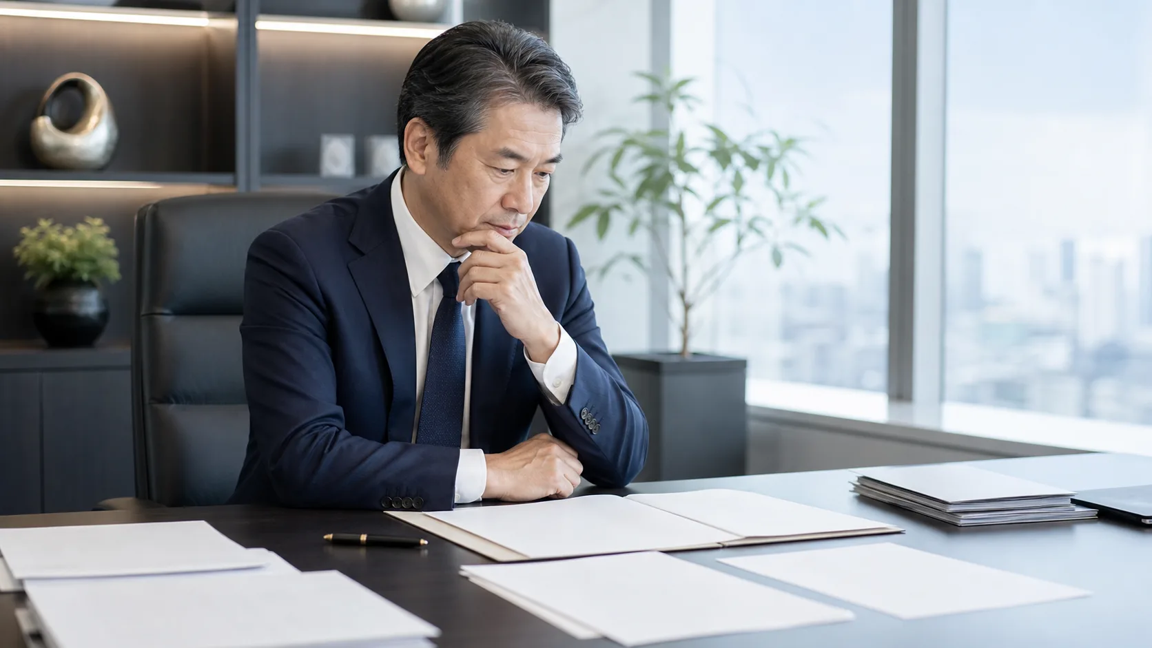 のれん代とは何かをM&A経営者向けにわかりやすく解説するビジネス相談シーン