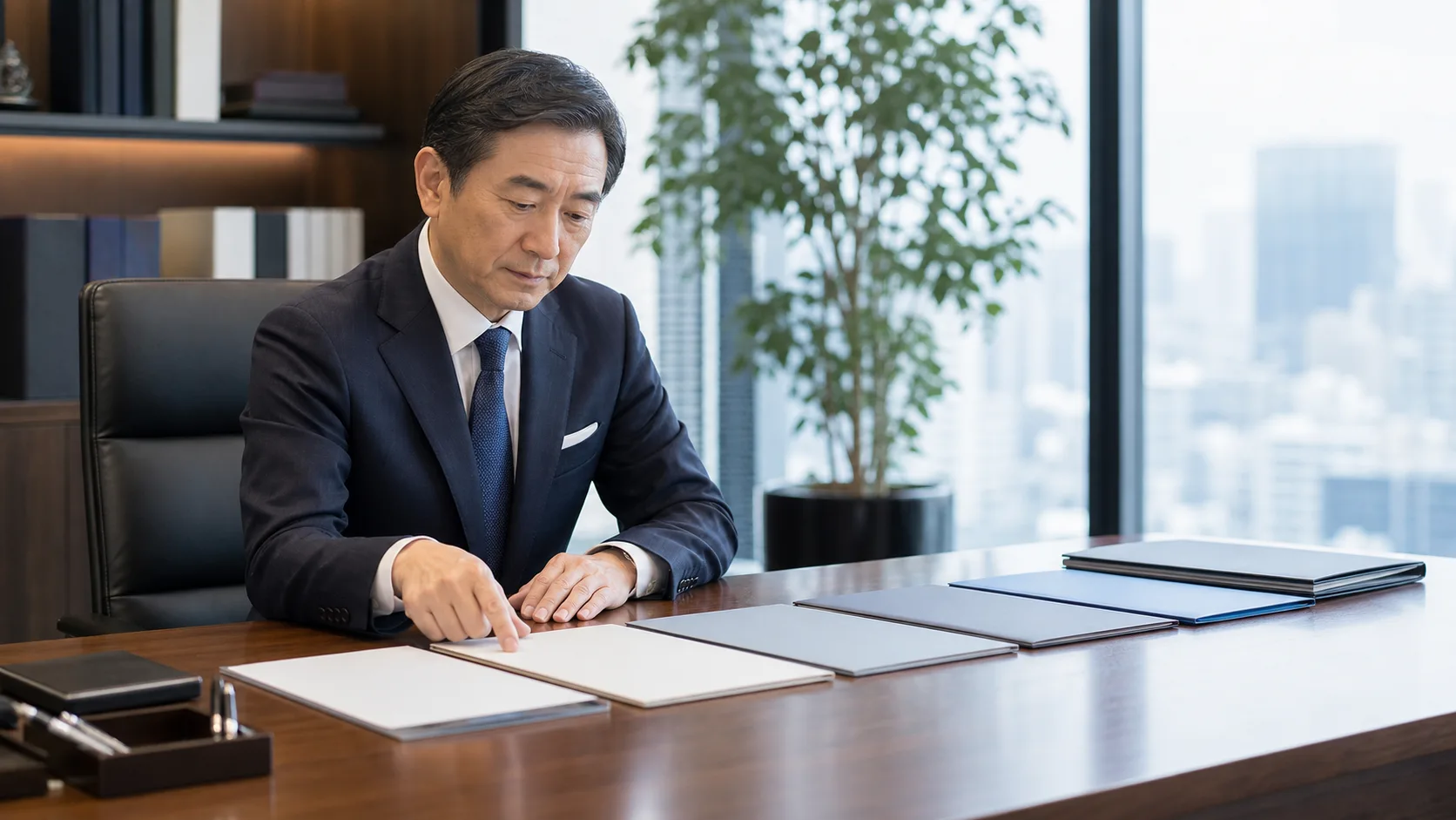 M&A仲介会社ランキングと選び方を検討する売り手経営者のイメージ