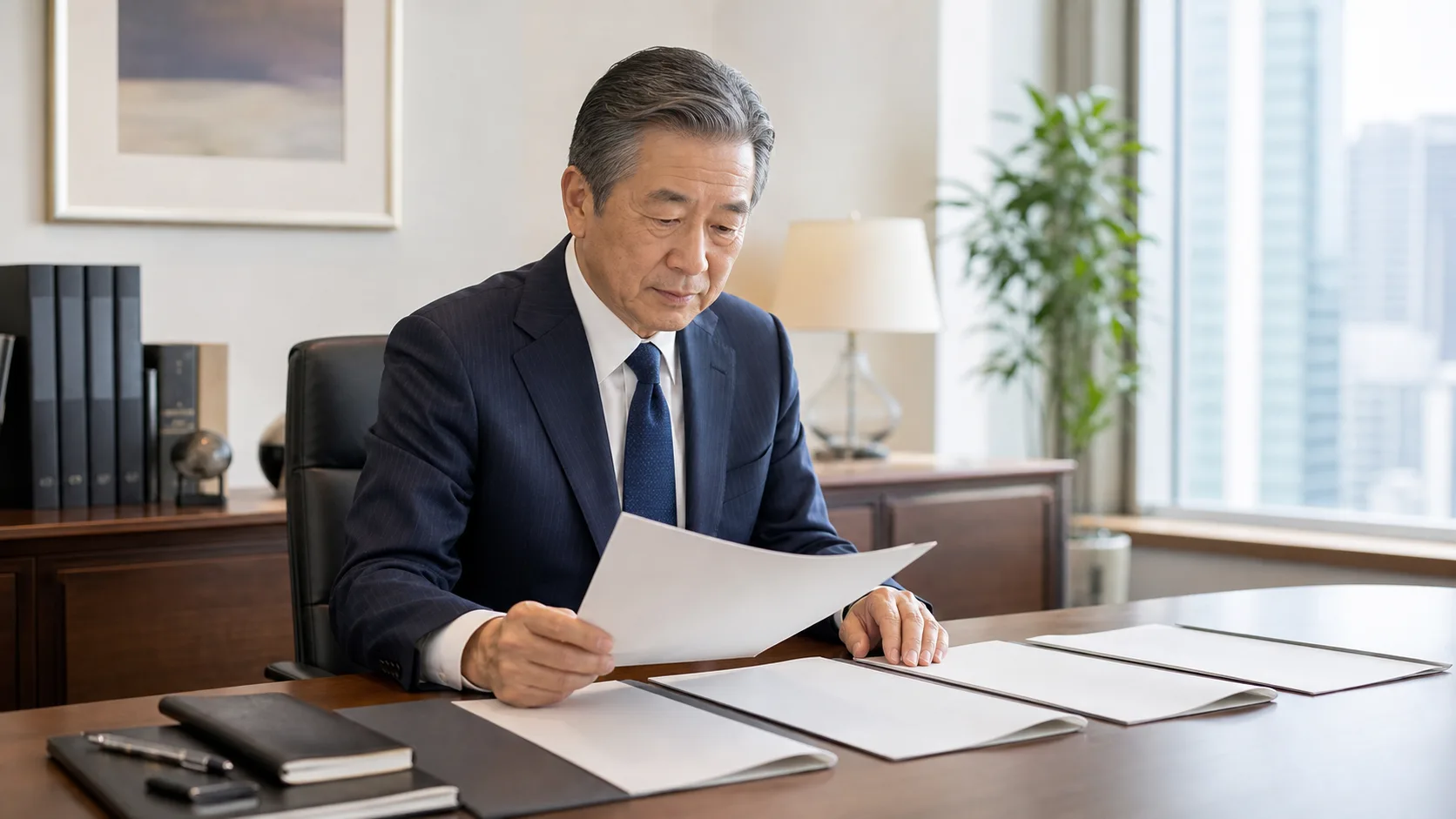 事業承継の失敗を防ぐための5つの対策を示すビジネスイメージ