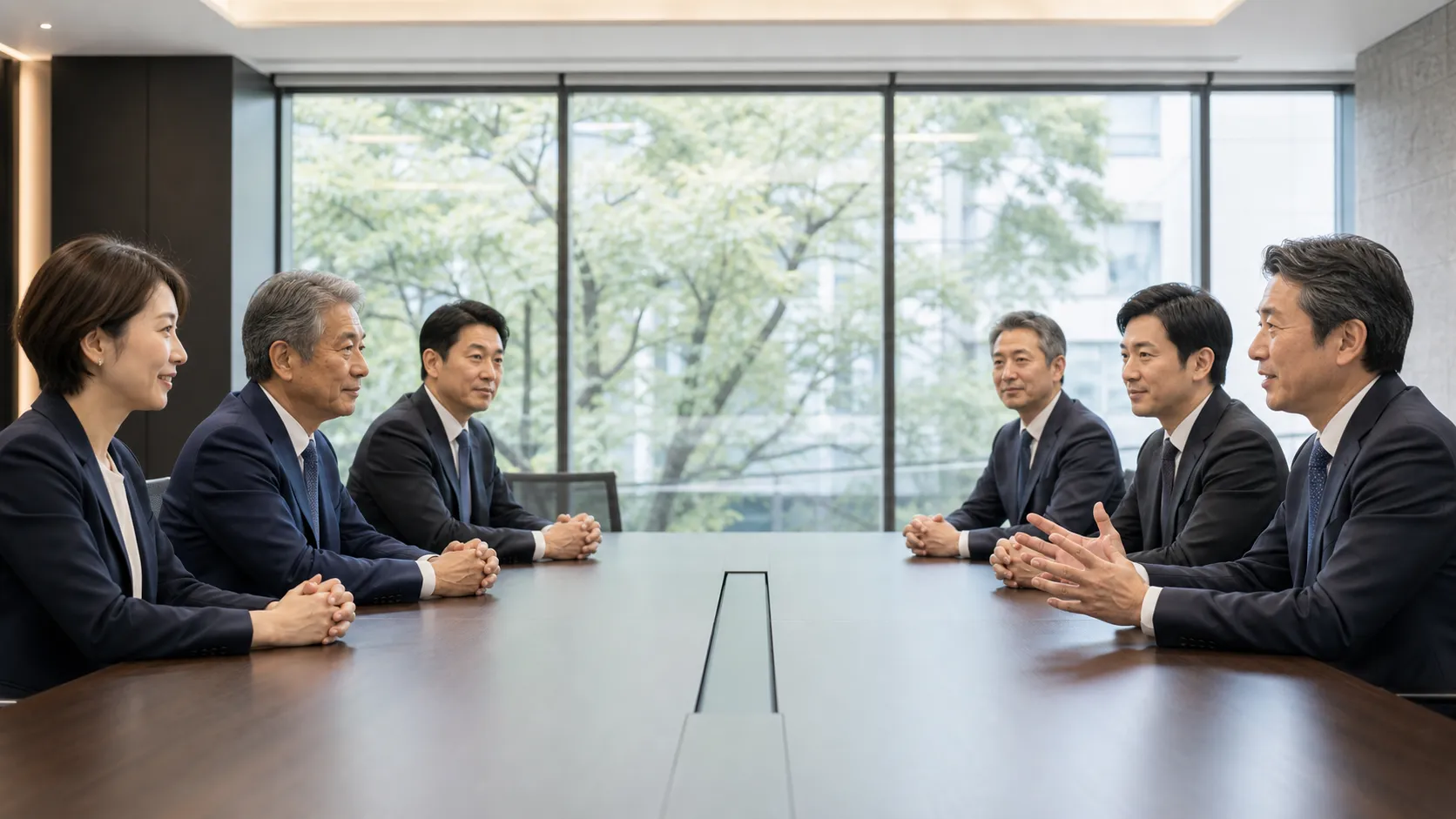 産業廃棄物処理業のM&Aにおける売り手・買い手双方の動向を検討するイメージ