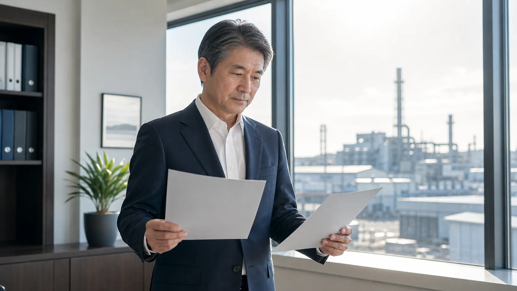 産業廃棄物処理業のM&Aにおける売り手のメリット・デメリットを検討するイメージ
