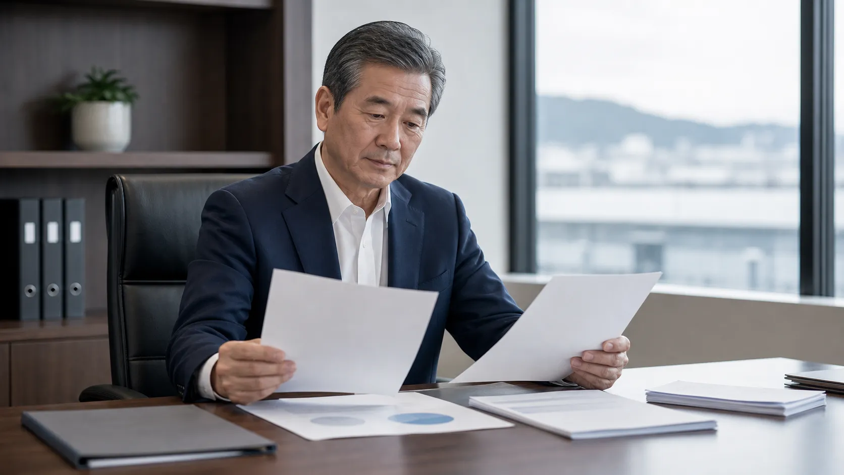 産業廃棄物処理業のM&A相場・企業価値評価を検討する経営者のイメージ