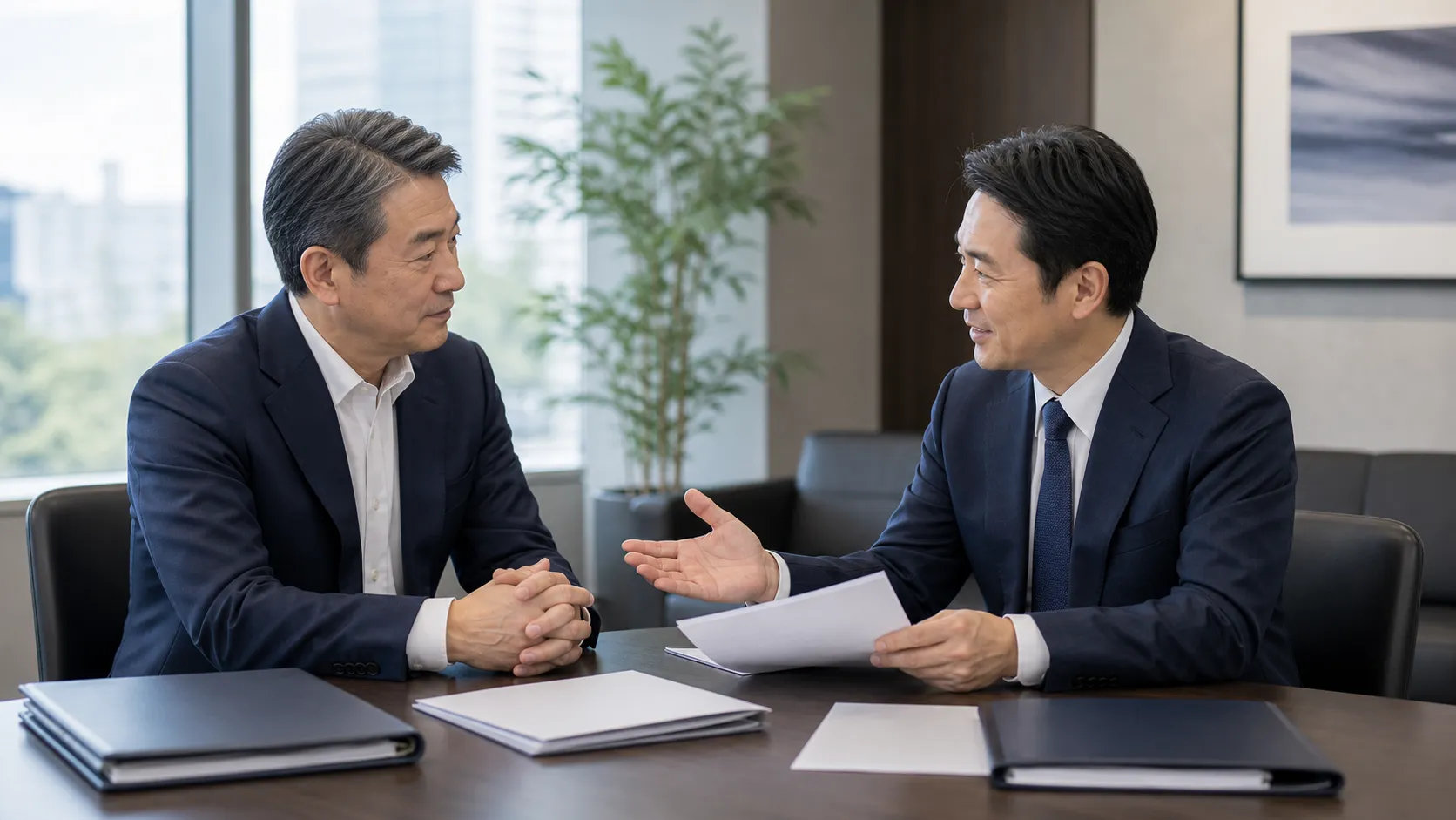 産業廃棄物処理業のM&Aを成功させるため専門家に相談するイメージ