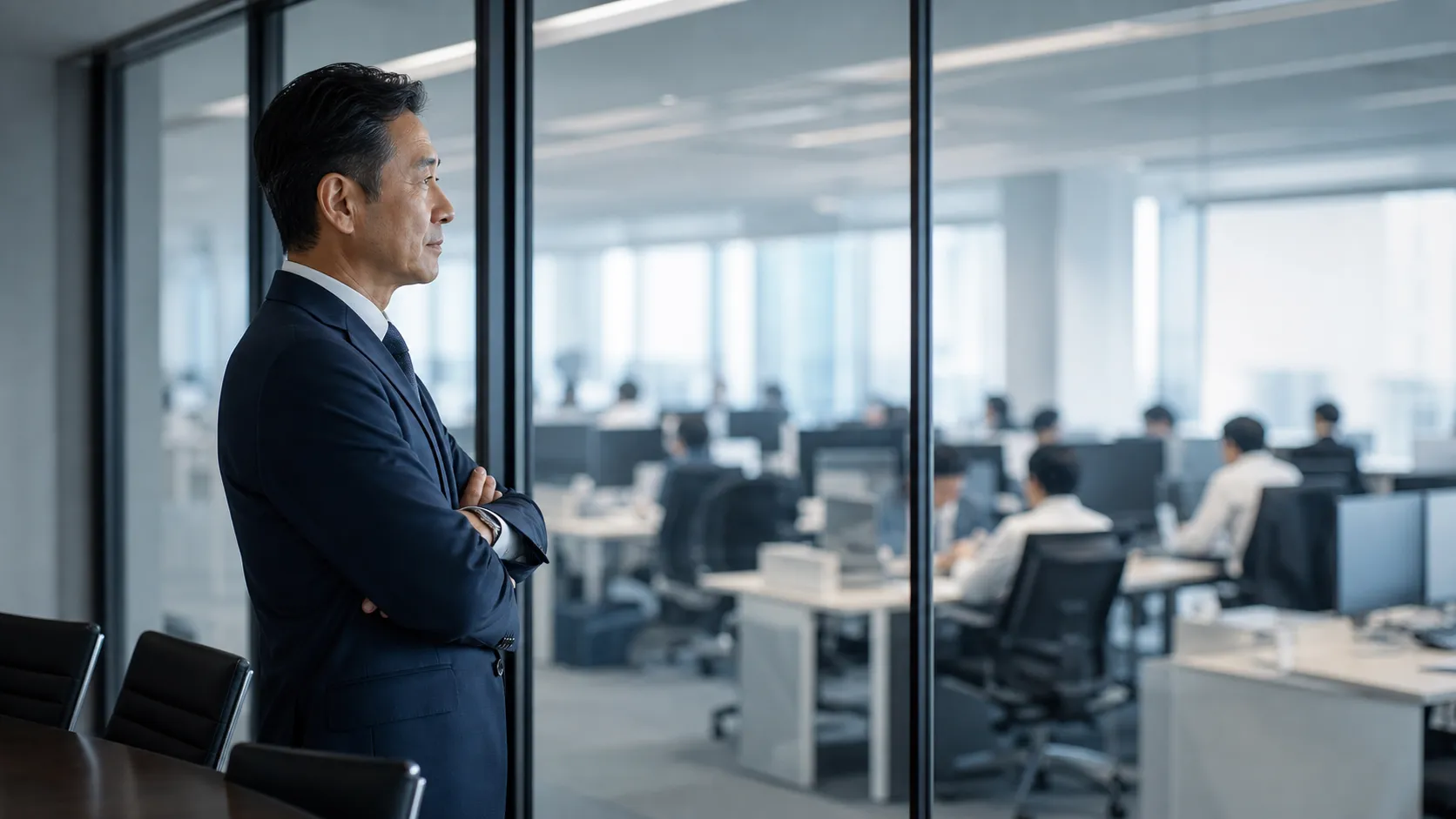 情報漏洩が従業員や取引先に与える影響を検討する経営者