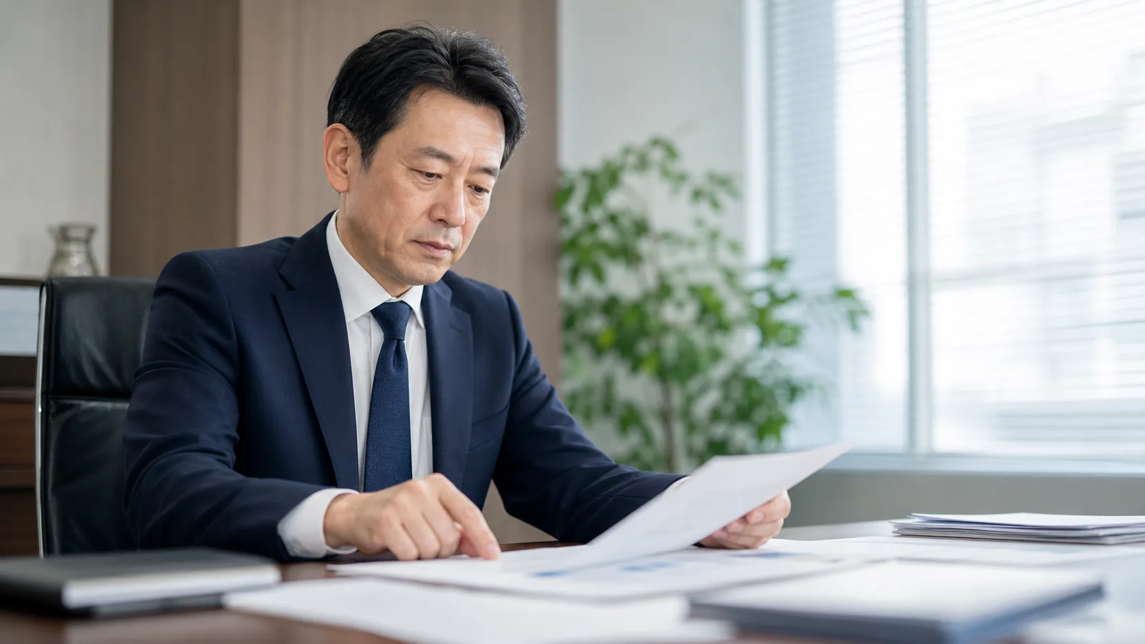 会社売却のリスクを慎重に確認する経営者