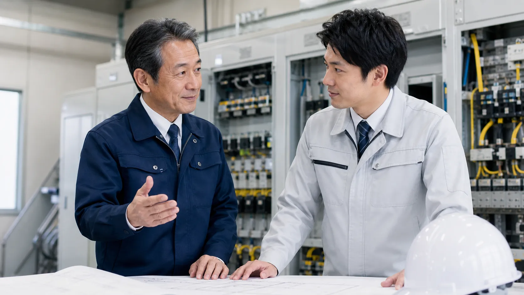 電気工事業のM&Aで技術と会社を次世代へ引き継ぐ経営者と技術者