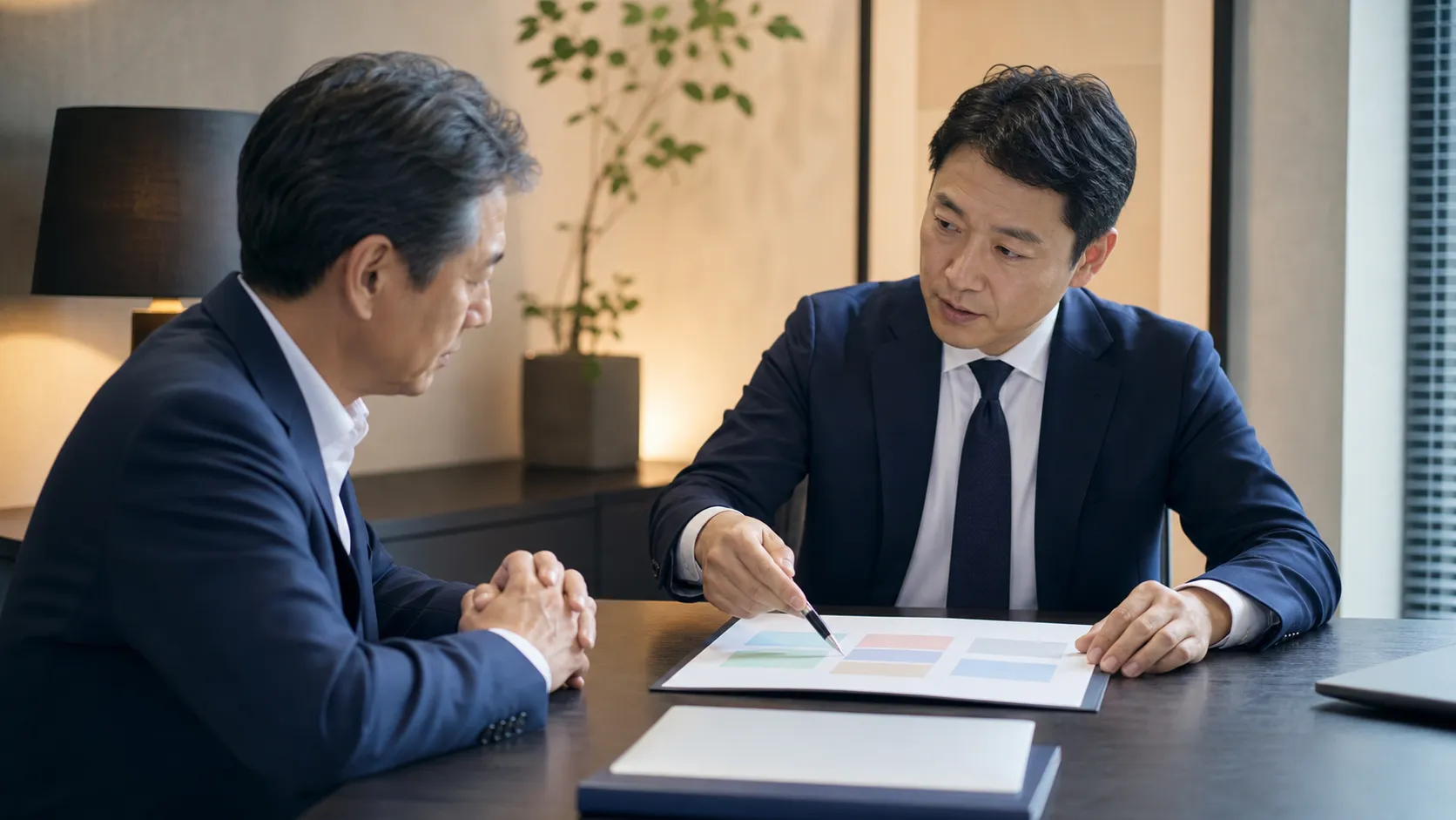 システム開発会社のM&Aで失敗しやすいパターンを振り返り対策を検討する場面