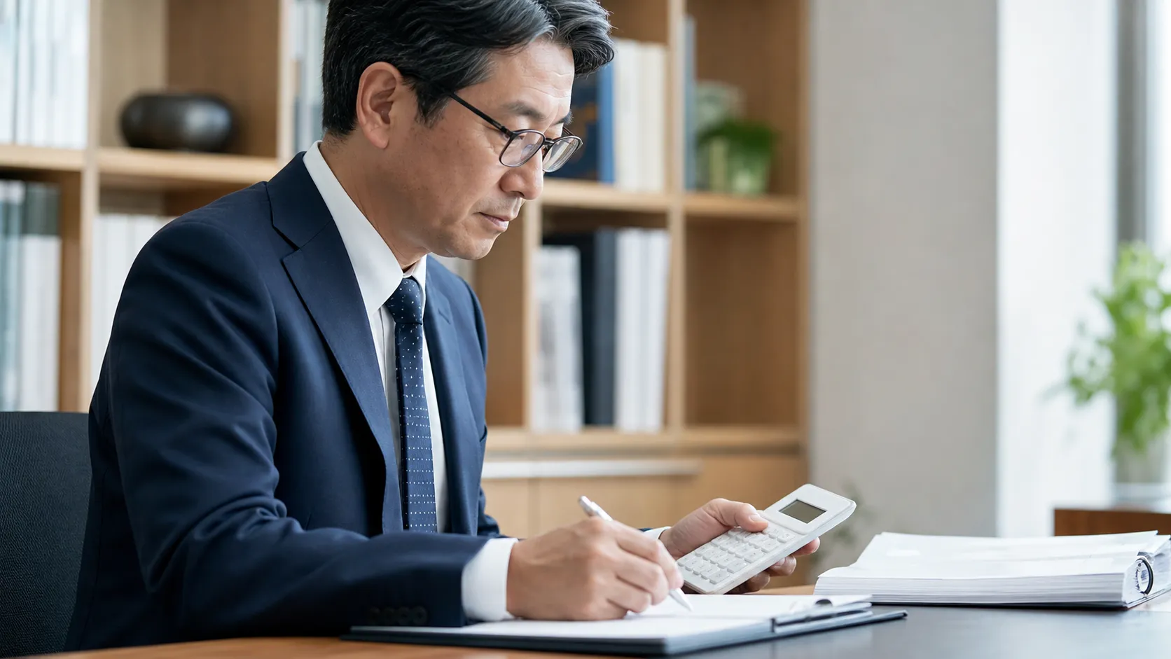 退職金にかかる税金と退職所得控除の計算を確認するイメージ