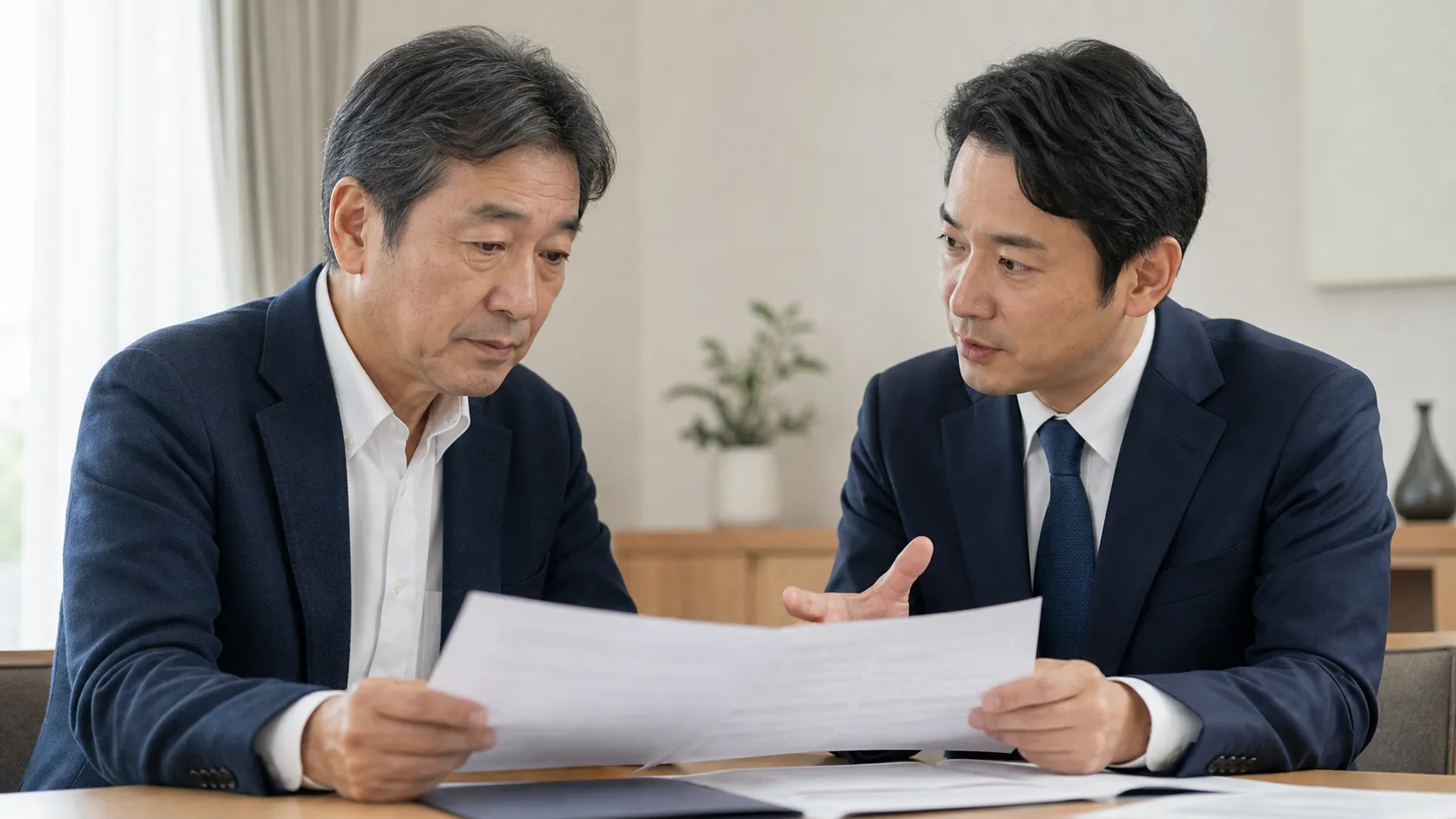 退職金の取り扱いで見落としがちなリスクを確認するイメージ