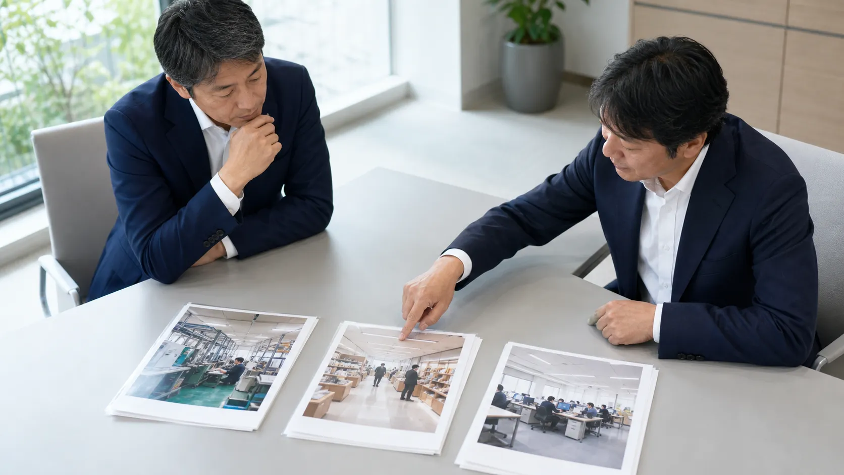 業種・企業規模による退職金設定の論点の違いを比較するイメージ