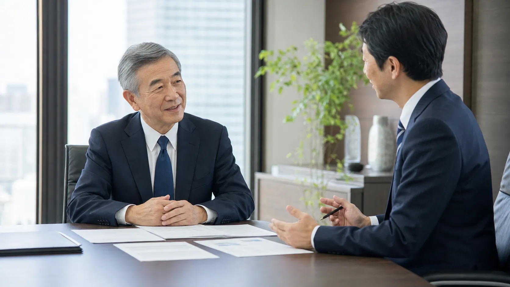 会社売却における役員・従業員の退職金の取り扱いをイメージした写真